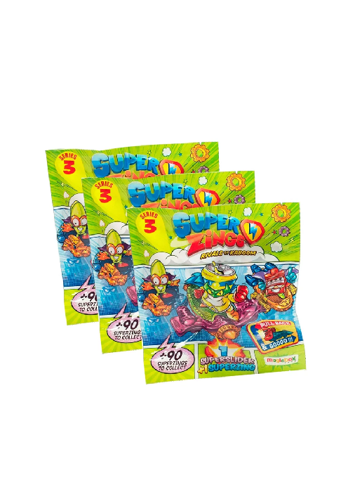 SUPERZINGS SOBRES FIGURAS COLECCIONABLES SERIE VERDE - 2