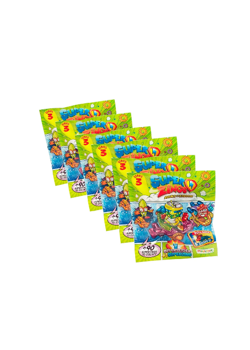 SUPERZINGS SOBRES FIGURAS COLECCIONABLES SERIE VERDE - 4