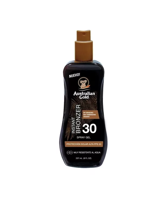 AUSTRALIAN GOLD PROTECTOR SOLAR SPRAY BRONZE FPS 30, 237ML - 1