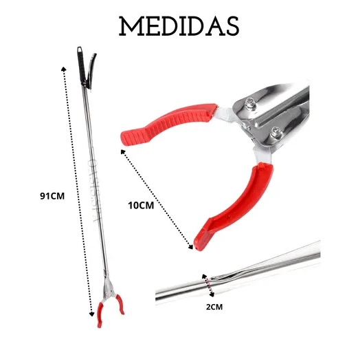 PINZA GARRA ALCANZADOR LARGO PARA OBJETOS - 2