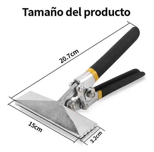 ALICATE 15CM DOBLADORA DE LAMINA Y CHAPA UNIVERSAL - 2