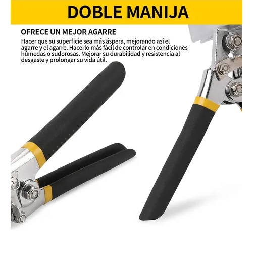 ALICATE 15CM DOBLADORA DE LAMINA Y CHAPA UNIVERSAL - 3