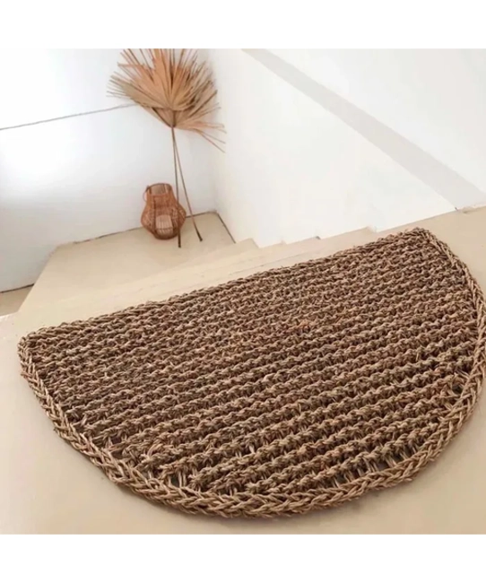 ALFOMBRA REDONDA YUTE 120CM CON BORDES - 2