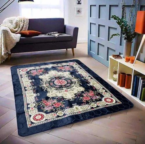 ALFOMBRA REDONDA YUTE 100CM MARRON LISA - 2
