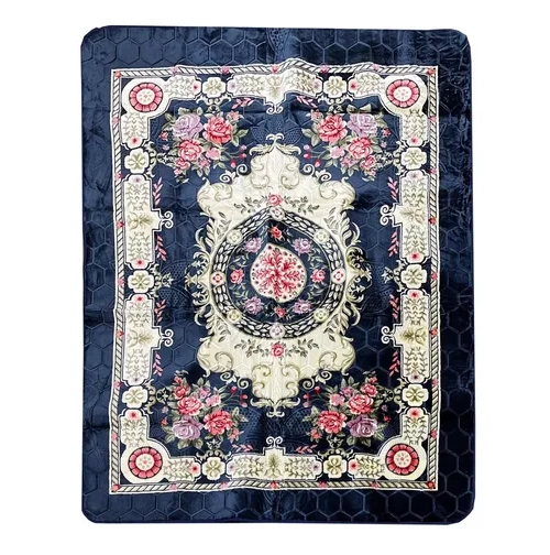 ALFOMBRA REDONDA YUTE 100CM MARRON LISA - 3