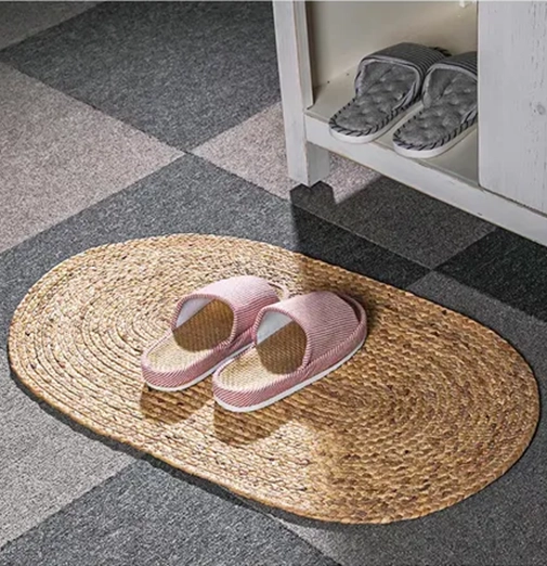 ALFOMBRA REDONDA YUTE 100CM PARA DECORACION EXTERIOR - 5