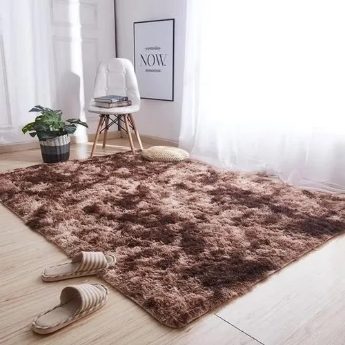 ALFOMBRA REDONDA PELUDA 1.5M POLIE STER BLANCO - 2