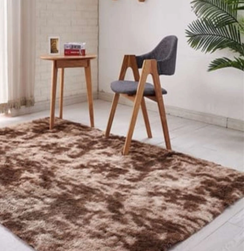 ALFOMBRA REDONDA PELUDA 1.5M POLIE STER BLANCO - 3