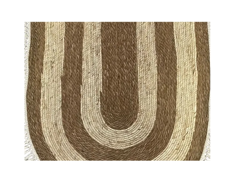 ALFOMBRA REDONDA 140X140CM ANTIDESLIZANTE HOGAR - 2