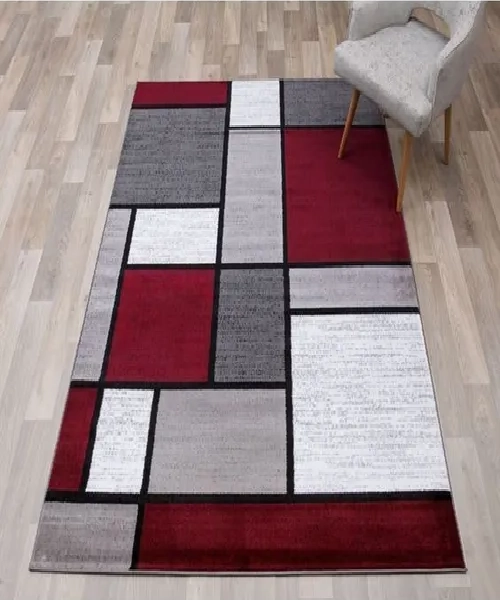 ALFOMBRA REDONDA ESTAMPADO ILUSION 3D LOBO 160X160CM - 2