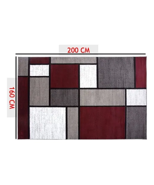 ALFOMBRA REDONDA ESTAMPADO ILUSION 3D LOBO 160X160CM - 3