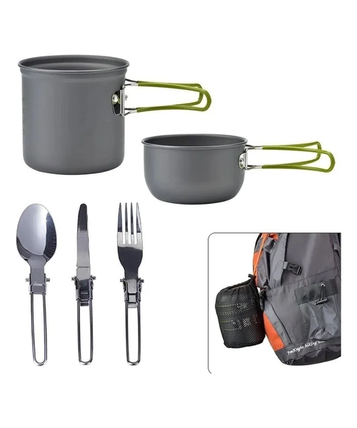 SET OLLAS CAMPING 5 PIEZAS - 5