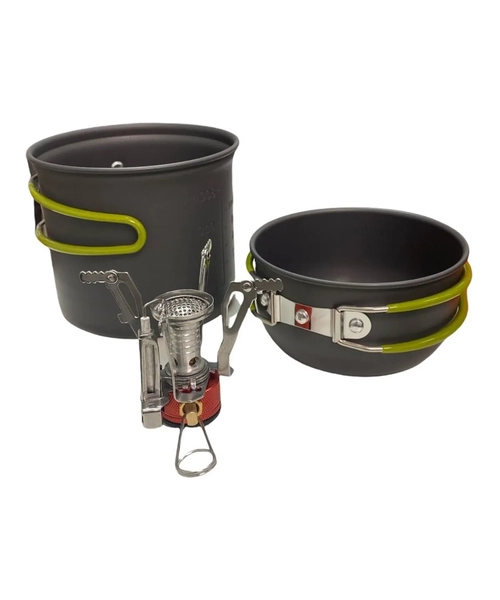 KIT OLLAS CAMPING OLLA Y COCINILLA CAMPING OLLA CAMPING - 2