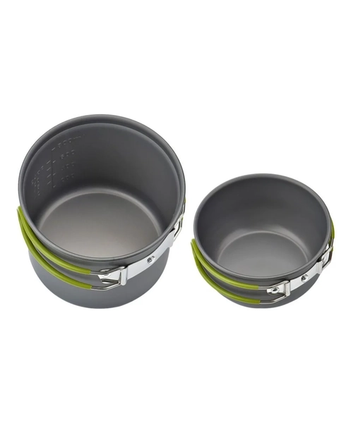 SET OLLAS CAMPING 6 PIEZAS CON CUBIERTOS Y ESTUCHE - CUKIN - 8