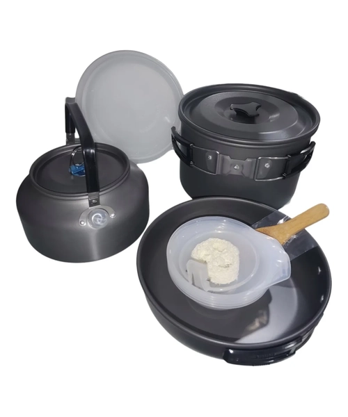 SET D OLLAS PARA 4 O 5 PERSONAS CAMPING, CAZA Y MONTAÑISMO - 2