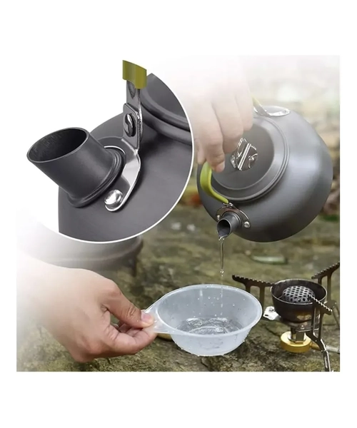 SET OLLAS OUTDOOR CAMPING COCINILLA - 4