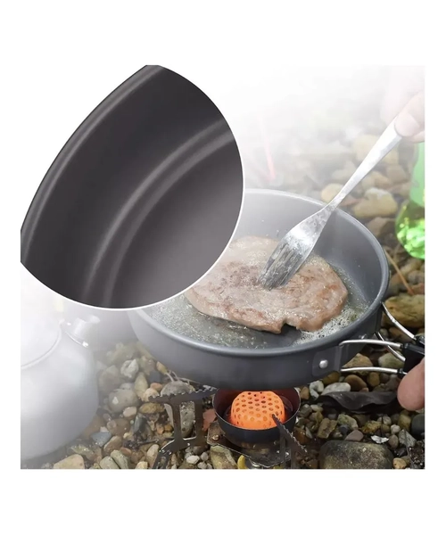 SET OLLAS OUTDOOR CAMPING COCINILLA - 5