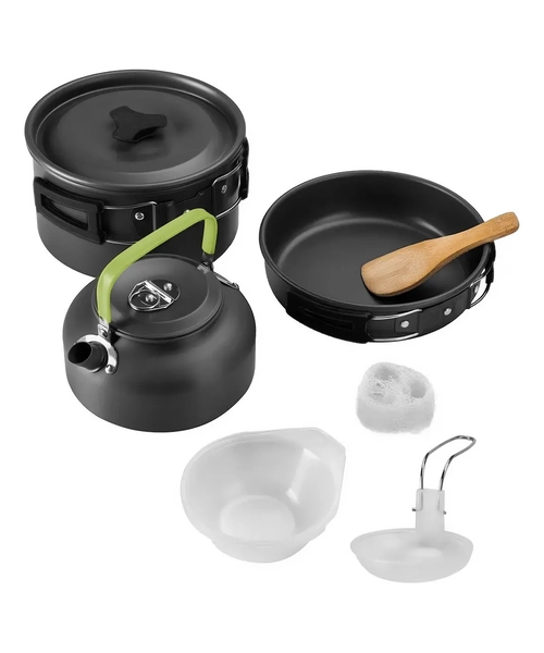 SET OLLAS CAMPING OLLA PARA COCINILLA CAMPING OLLA CAMPING - 1