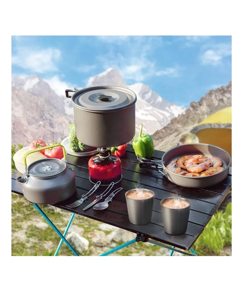 SET OLLAS CAMPING OLLA PARA COCINILLA CAMPING OLLA CAMPING - 2