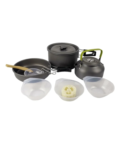 SET OLLAS CAMPING OLLA PARA COCINILLA CAMPING OLLA CAMPING - 7