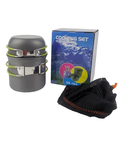 SET OLLAS DE CAMPING PORTATIL CAMPING OLLAS OUTDOOR TREKKING - 1