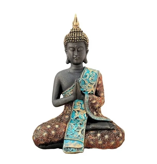 BUDA MEDITACION FIGURA DECORATIVA - 1