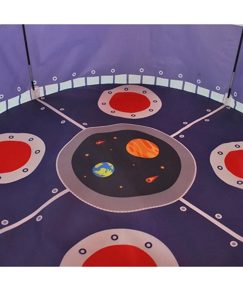CARPA PISCINA CON TUNEL CASTILLO PLEGABLE - 5