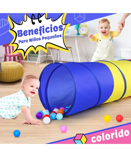 TUNEL JUEGO NIÑOS Y PERROS BEBE - 2