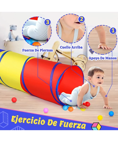 TUNEL JUEGO NIÑOS Y PERROS BEBE - 4