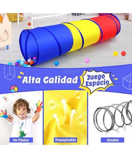 TUNEL JUEGO NIÑOS Y PERROS BEBE - 6