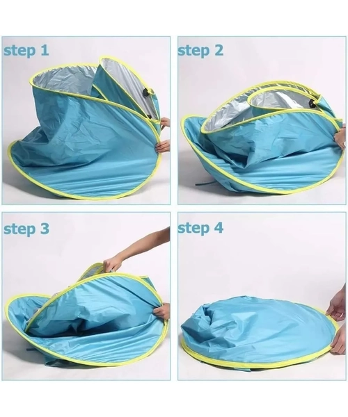 CARPA 2 EN 1 PISCINA BEBE  PLAYA JARDIN - 2