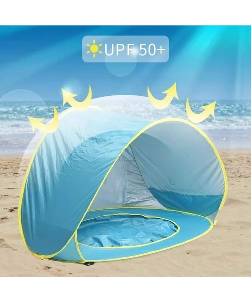 CARPA 2 EN 1 PISCINA BEBE  PLAYA JARDIN - 3