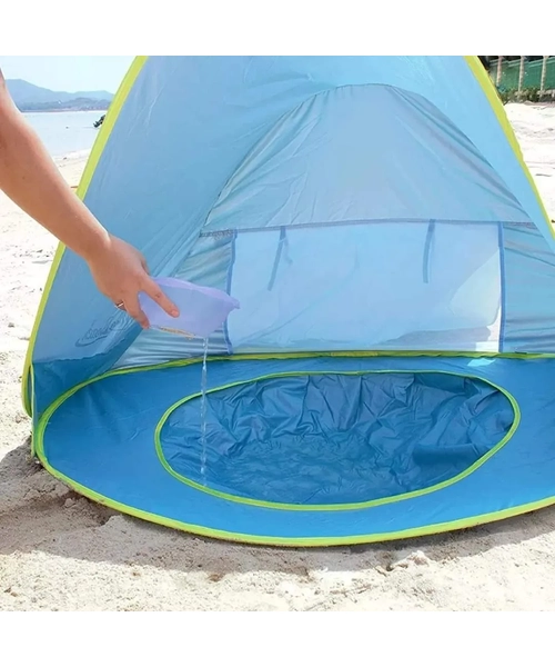 CARPA 2 EN 1 PISCINA BEBE  PLAYA JARDIN - 4