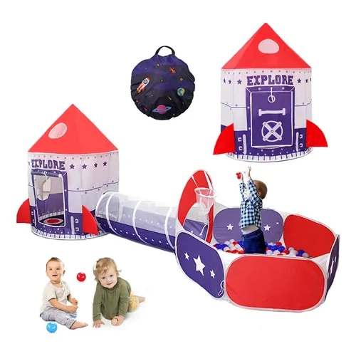 CARPA PISCINA CON TUNEL INFANTIL - 4