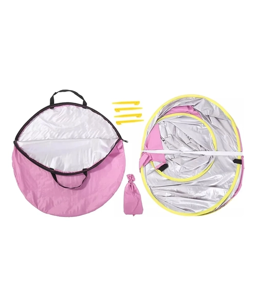 CARPA PLAYA INFANTIL PROTECCION UV ROSA - 6