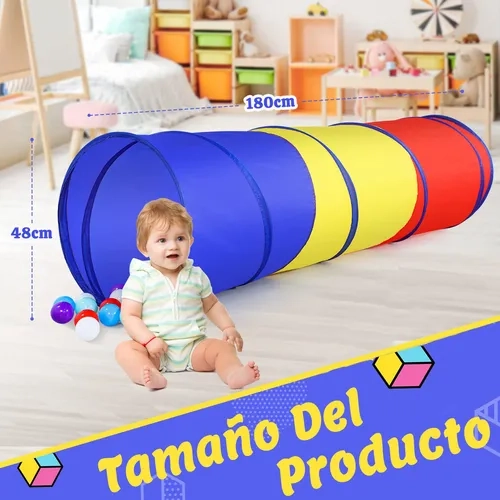 TUNEL JUEGO INFANTIL Y PERROS BEBE - 4