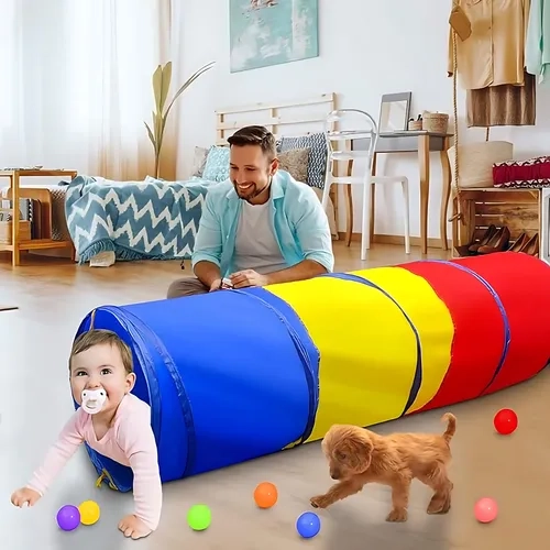 TUNEL TRICOLOR 180 CM INFANTIL - 7