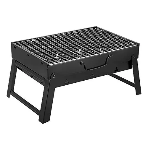 PARRILLA MOVIL NEGRA 33X30X24 CM - 1