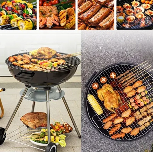 PARRILLA REDONDA 85 CM CARBON - 3