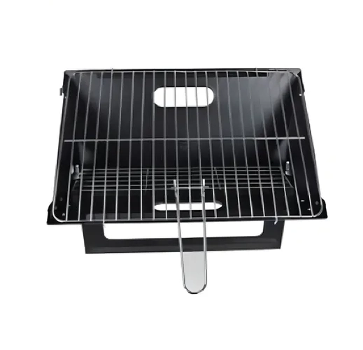 ASADOR CARBON PLEGABLE MR BEEF NEGRO - 1