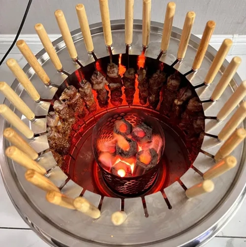 PARRILLA CARBON COLGANTE SIN HUMO - 3