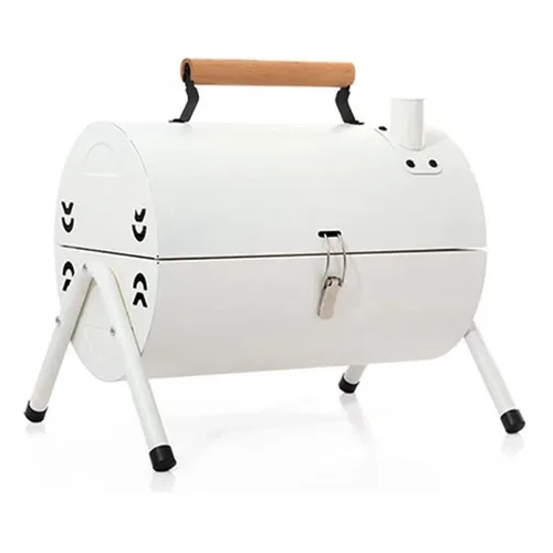PARRILLA CARBON AHUMADOR CHIC HAUS BLANCA - 1
