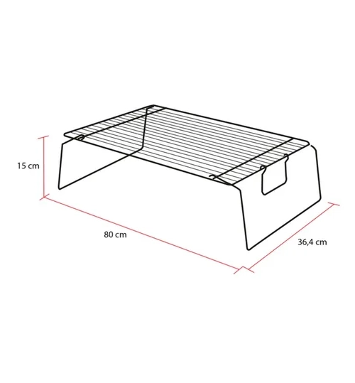 PARRILLA CAMPING GRILLTECH GRIS - 3