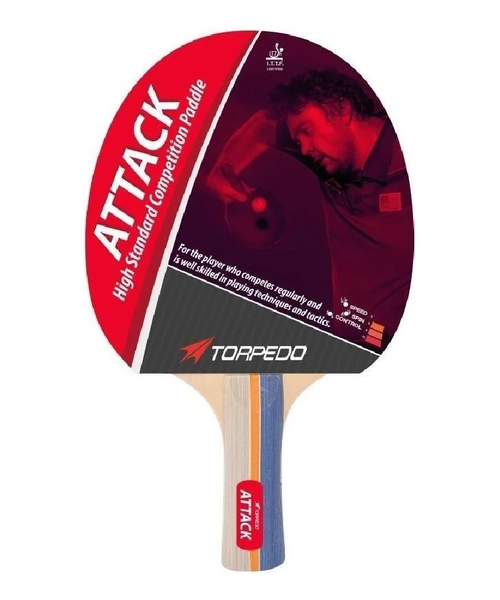 PALETA TENIS MESA ATTACK TORPEDO COMPETITION - 3