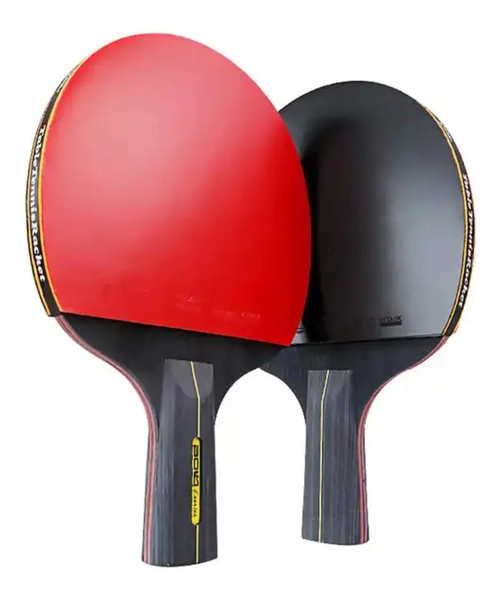 SET PALETAS PING PONG LOKI FL + 3 PELOTAS + ESTUCHE - 2