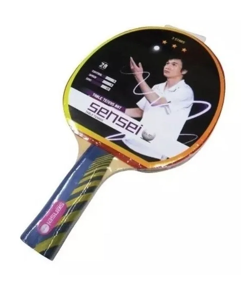 PALETA PING PONG SENSEI 3* - 1