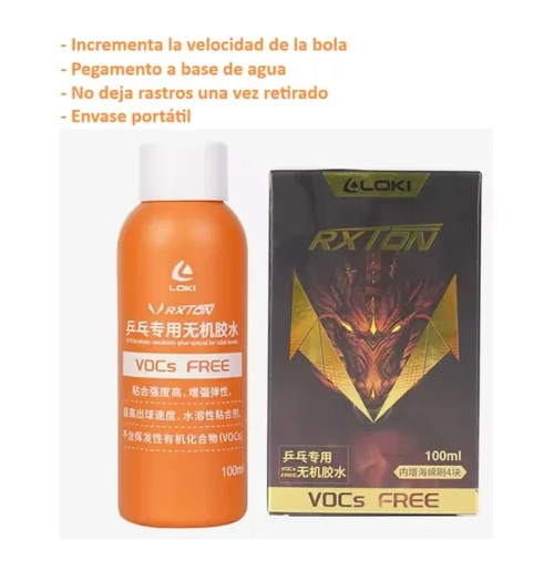 PEGAMENTO SOLUBLE AGUA PING PONG LOKI NARANJA - 3