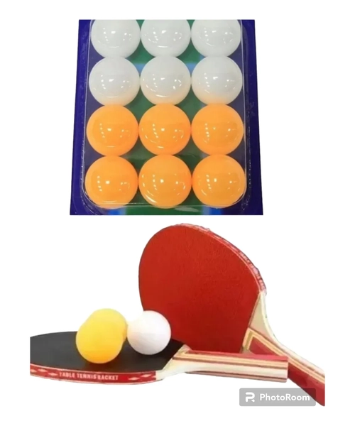 2 PALETAS PING PONG + 15 PELOTAS - 3