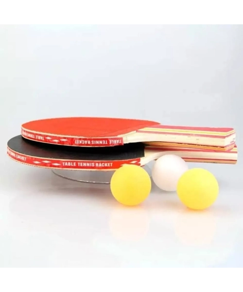 2 PALETAS PING PONG + 15 PELOTAS - 4
