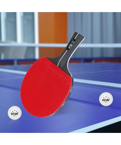 PACK 2 PALETAS PING PONG + ESTUCHE + RED + 6 PELOTAS GOAT - 2